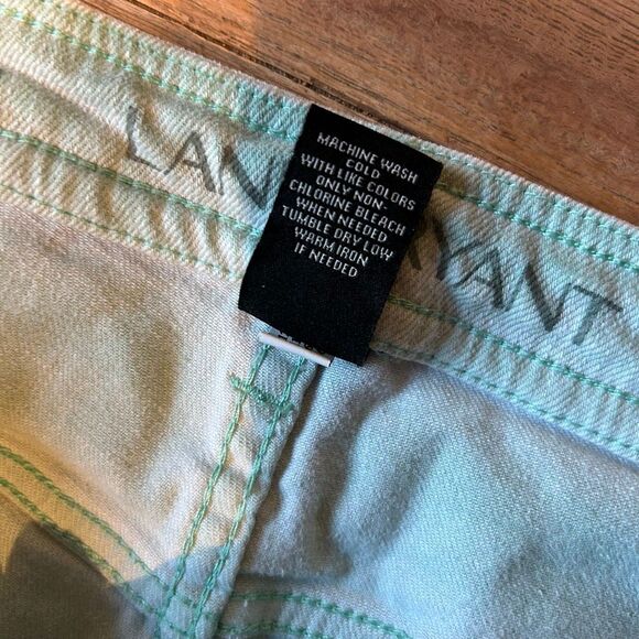 Vintage Lane Bryant capri jeans plus size 22 - Picture 5 of 7